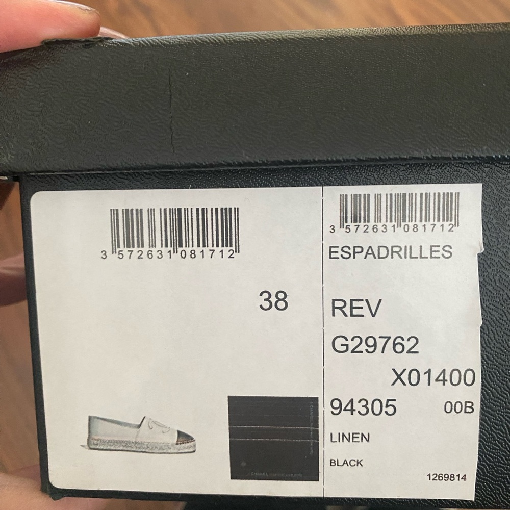 Chanel Espadrilles 38 - Picture 3 of 4